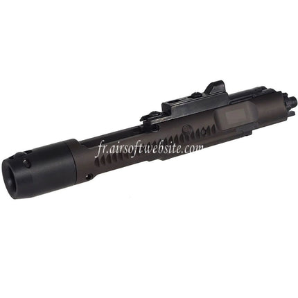 Guns Modify EVO High Speed Enhanced Complete Bolt Carrier Set V2 with Nozzle V3.5 416A5 Style Suitable for Tokyo Marui M4 MWS Series GBB Airsoft Rifle Black