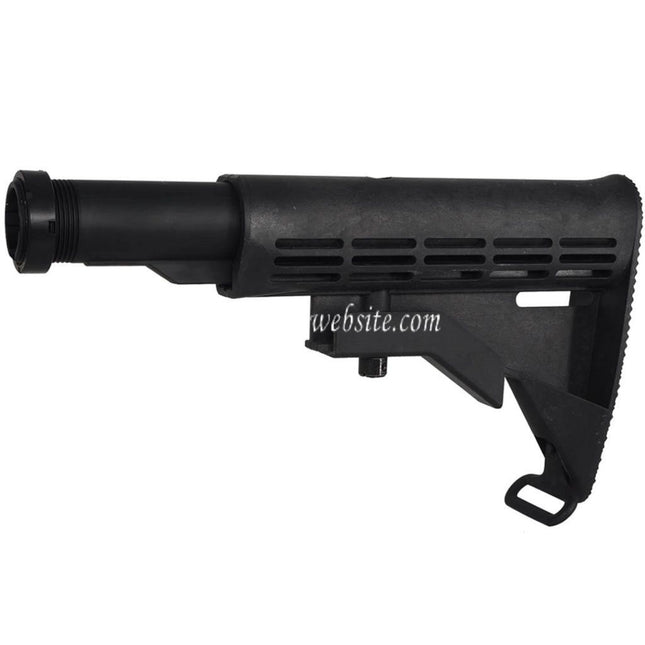 CYMA LE Rétractable Crosse avec Tube à 6-Positions Convient pour M4 Série AEG Fusil Noir