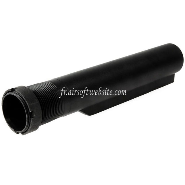 Guns Modify GM CNC Aluminum 6-Position Crosse Tube Convient pour Tokyo Marui M4 Série MWS GBB Fusils Airsoft Noir
