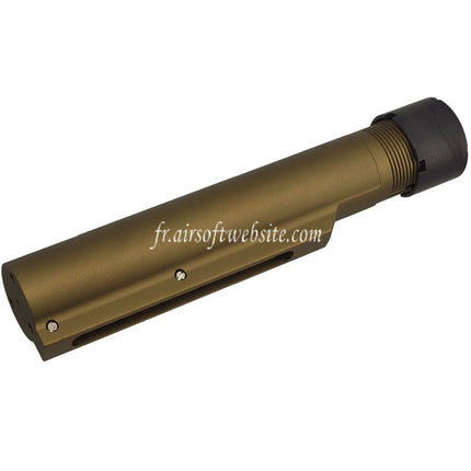 Guns Modify GM CNC Aluminium 6-Position Schaftrohr Passend für VFC Umarex HK416 A5 Serie GBB Airsoft Gewehre