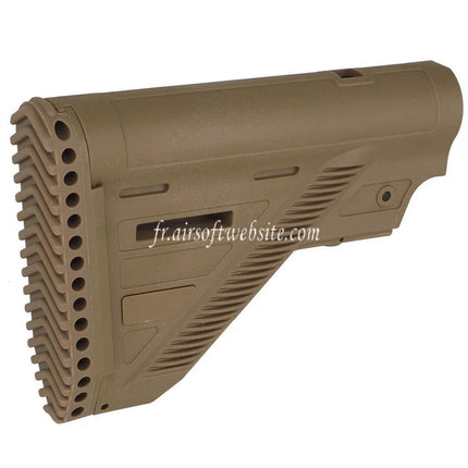 Guns Modify GM HK416 A5 Style Polymère Mince Crosse Convient pour VFC Umarex H&K HK416 A5 Série GBB Fusils Airsoft