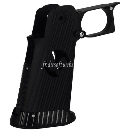 5KU CNC Aluminum Pistolet Poignée Le Châssis Ensemble Infinity Style Type-4 Convient pour Tokyo Marui Hi-Capa 5.1 4.3 Série GBB Pistolet Airsoft
