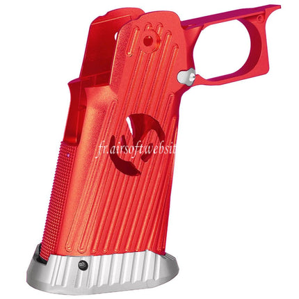 5KU CNC Aluminum Pistolet Poignée Le Châssis Ensemble Infinity Style Type-4 Convient pour Tokyo Marui Hi-Capa 5.1 4.3 Série GBB Pistolet Airsoft