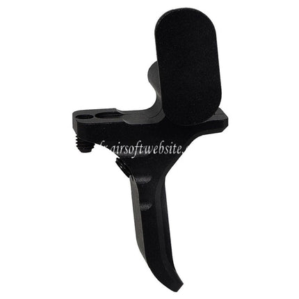 C&C TAC CNC Aluminum KD Style Dual Réglable Pro Competition Gâchette Convient pour SIG AIR VFC P320 M17 M18 Série GBB Pistolet Airsoft Noir