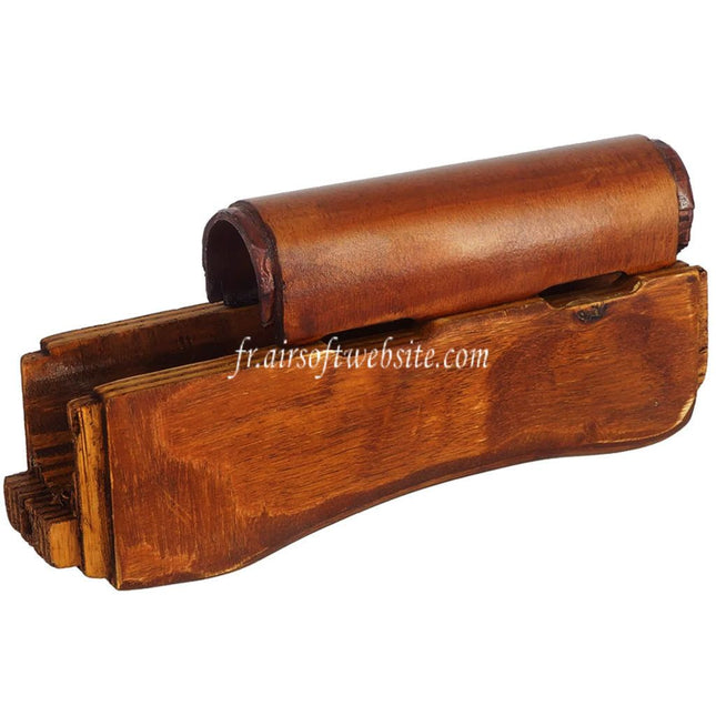 CYMA Bois véritable Haut Bas Garde-Main Convient pour CYMA CM052 RPK AEG Fusil Airsoft