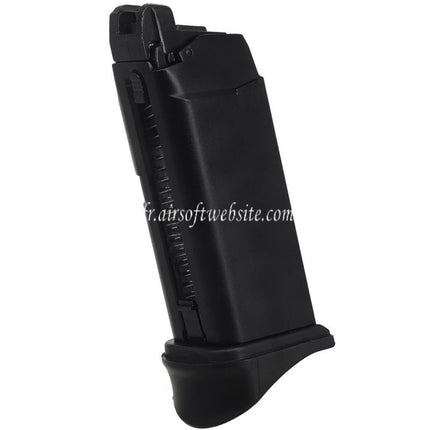 DOUBLE BELL 15 Billes Gaz Chargeur Convient pour G26 G27 Série GBB Pistolet Airsoft Noir