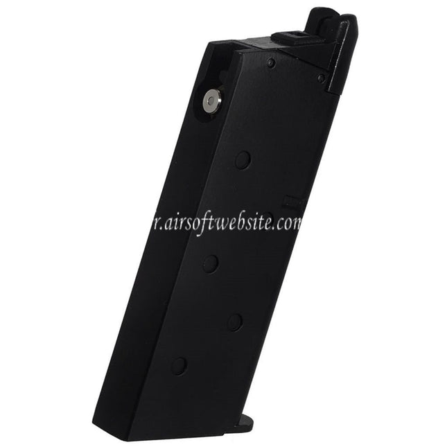 DOUBLE BELL 18 Billes Gaz Chargeur Convient pour ARMY R45 Tokyo Marui Detonics .45 DOUBLE BELL 796 797 Vorpal Bunny AM .45 Série GBB Pistolet Airsoft Noir