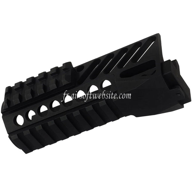 DOUBLE BELL CNC Aluminum Bas Garde-Main Rail Système Convient pour AKS-74U Série AEG GBB Fusils Airsoft Noir