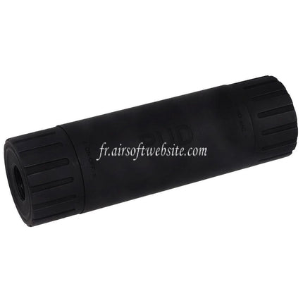 APS 110mm Power Up Device PUD Silencer Barrel Extension Suitable for -14mm CCW Counter-Clockwise Rifle Black