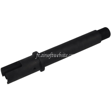 BBT CNC Stahl Außenlauf -14mm CCW Linksgewinde Passend für KRYTAC Kriss Vector Serie AEG GBB SMG Airsoft Gewehr Schwarz