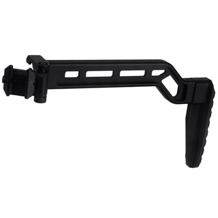 5KU Aluminum Tactical Picatinny Montage Modular Pliable Crosse Convient pour 20mm Picatinny Crosse Adaptateur Fusil Airsoft Noir