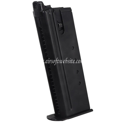 DOUBLE BELL 24 Billes Gaz Chargeur Convient pour DOUBLE BELL Cybergun WE(WE-TECH) Armorer Works AW Tokyo Marui Desert Eagle GBB Pistolets Airsoft Noir