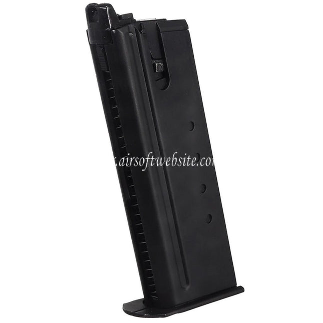 DOUBLE BELL 24 Billes Gaz Chargeur Convient pour DOUBLE BELL Cybergun WE(WE-TECH) Armorer Works AW Tokyo Marui Desert Eagle GBB Pistolets Airsoft Noir