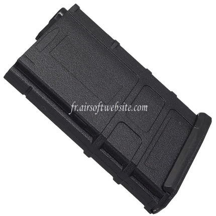 DOUBLE BELL 150 Billes Polymère PMAG Hi-Cap Chargeur Convient pour M4 M16 Série AEG Fusils Airsoft Noir