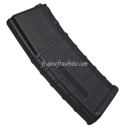 DOUBLE BELL 45 Billes Polymère PMAG Mid-Cap Chargeur Convient pour M4 M16 Série AEG Fusils Airsoft Noir