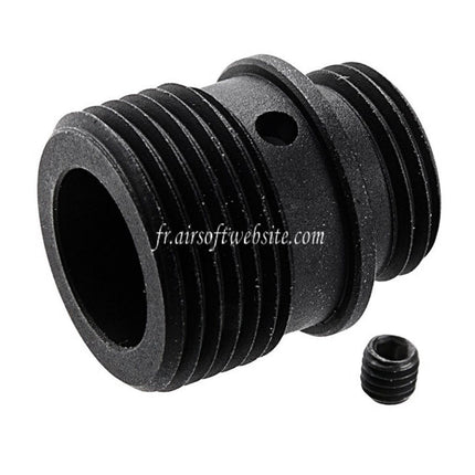 Revanchist Airsoft Aluminum Compensateur -14mm CCW sens antihoraire Convient pour Tokyo Marui Hi-Capa Série GBB Pistolet