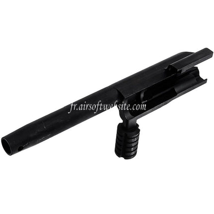 Dragon Workshop Steel Cylinder Head Set Suitable for Tokyo Marui AKM Series GBB Airsoft Rifle Black