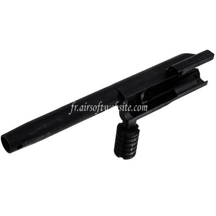Dragon Workshop Steel Cylinder Head Set Suitable for Tokyo Marui AKX Series GBB Airsoft Rifle Black