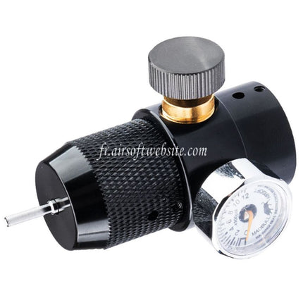 Madbull XM-Charger Plus CO2 Adapter with Adjustable Pressure Regulator and Gauge