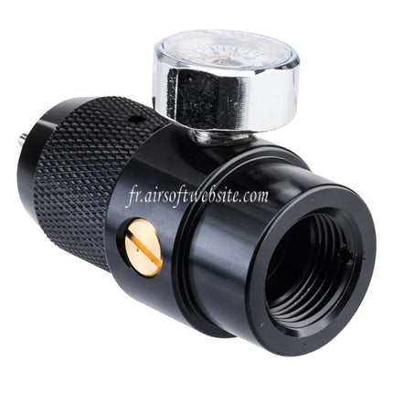 Madbull XM-Charger Plus CO2 Adapter with Adjustable Pressure Regulator and Gauge