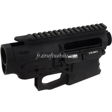 APS Falkor Defense Complète Boîtier Set Convient pour APS V2 Vitesse Boîte M4 M16 Série GBB Fusil Airsoft Noir