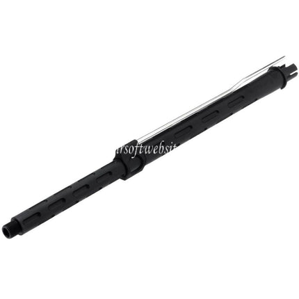 APS EMG F1 Firearms 16 Pouces CNC Aluminum Canon Extérieur -14mm CCW sens antihoraire Convient pour APS EMG F1 Firearms Falkor PER ASR Série M4 M16 AEG Fusil Airsoft