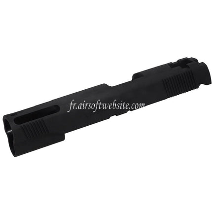 Army Armament Metallschlitten passend für ARMY R30 M1911 V12 Custom GBB Airsoft Pistole Schwarz