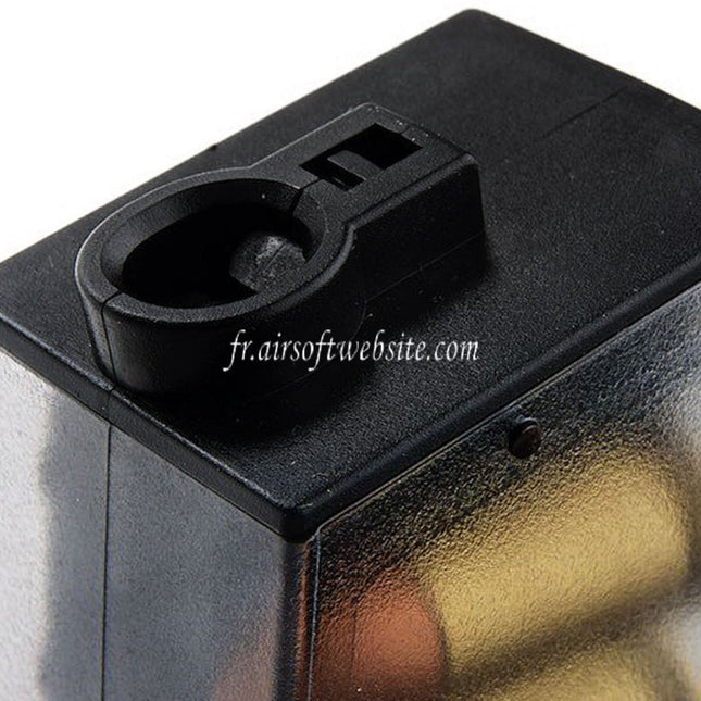 G&G 110 Billes Polymère Mid-Cap Chargeur Convient pour G&G PCC45 Série AEG SMG Fusil Airsoft Noir