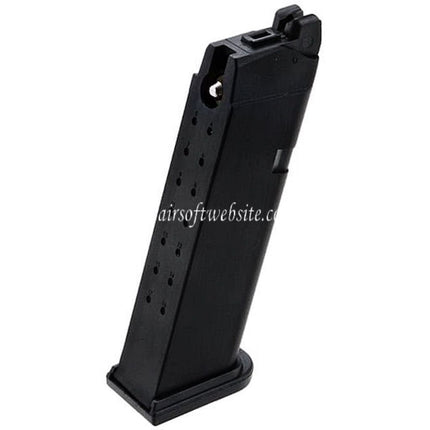 SRC 18-Round Gas Magazine Fits G17 G18C G34 G35 G-Series GBB Airsoft Pistol Black