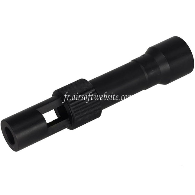 CYMA 125mm SPR Style Frein de Bouche Convient pour -14mm CCW sens antihoraire Canon Fusil Airsoft