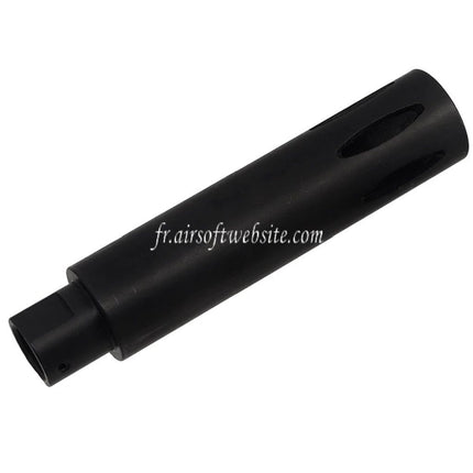CYMA 113mm XM177 E1 Style Frein de Bouche Convient pour -14mm CCW sens antihoraire Canon Fusil Airsoft Noir