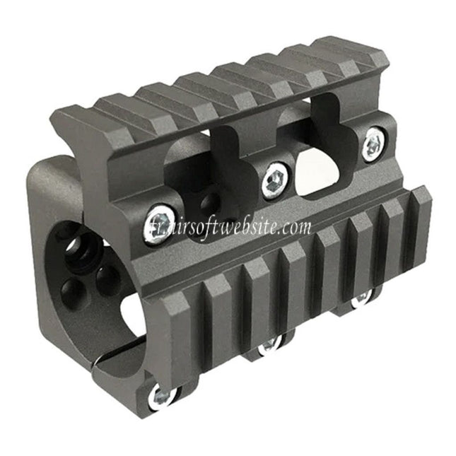 CYMA 7-Slots 20mm Rail Canon Lunette Montage Convient pour CYMA Tokyo Marui M40A3 M40A5 Sniper Fusil Airsoft