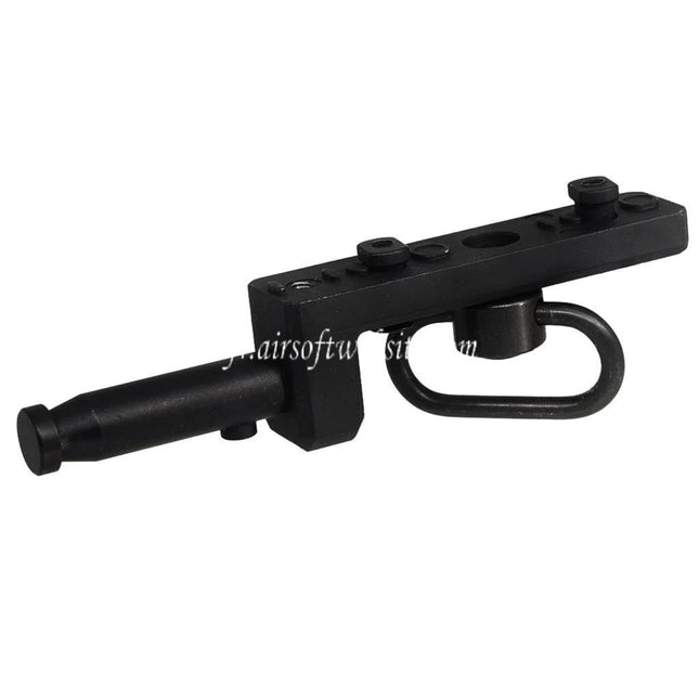 Golden Eagle M-LOK Bipied Adaptateur avec QD Sangle Pivot Convient pour Versa Pod style Bipied Airsoft