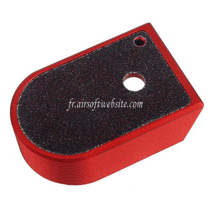 5KU CNC Aluminum Chargeur Base Plaque Type-2 Convient pour KJ Works Shadow2 Série GBB Pistolet Chargeur