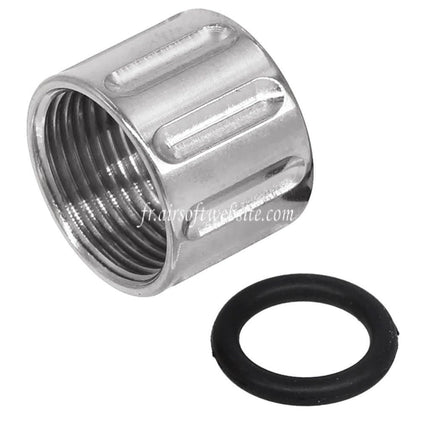 5KU Vertical Knurled Canon Filetage Couvre-filet Convient pour -14mm CCW sens antihoraire Canon Extérieur Pistolet Airsoft