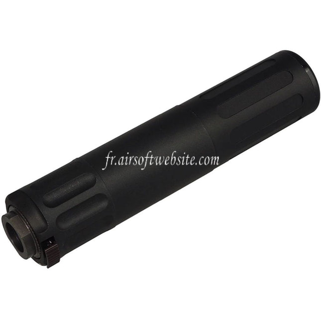 5KU 170mm AAC SR5 Style QD Silencieux avec 3-Broches Frein de Bouche Convient pour -14mm CCW sens antihoraire Canon Fusil Airsoft