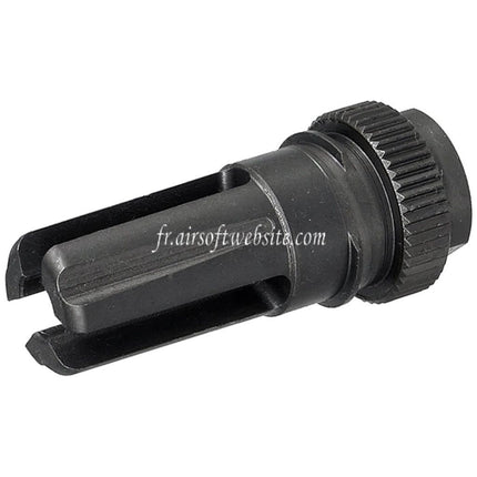 5KU 170mm AAC SR5 Style QD Silencieux avec 3-Broches Frein de Bouche Convient pour -14mm CCW sens antihoraire Canon Fusil Airsoft