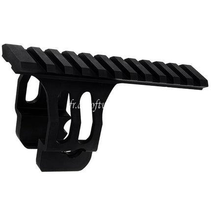 KSC 20mm Picatinny Rail Lunette Montage Base Convient pour KSC M93R M9 Série GBB Pistolet Airsoft Noir
