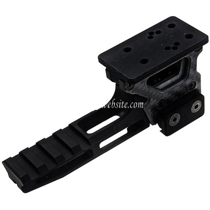 Revanchist Airsoft 2.26 Inch Modular Optics Mount V2 Fits Amphibious RMR Docter Red Dot Sight Mount and Laser Devices Riser Black