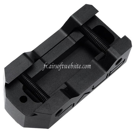 RGW Aluminum ANVL RMR Mount with Built-In Front Rear Iron Sight Fits RMR 20mm Picatinny Rail