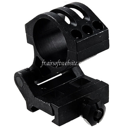 Vector Optics Steel 30mm Flip to Side Picatinny Mount Ring Black