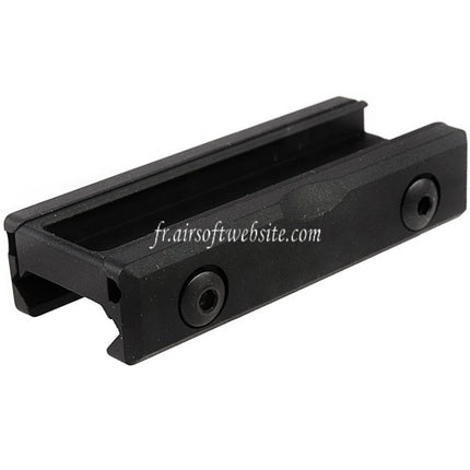 TMC CD Style Tape Switch Rail Montage Convient pour 20mm Picatinny Rail System Noir