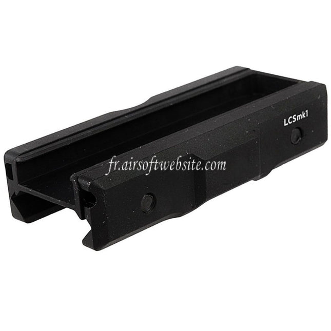 TMC CD Style Tape Switch Rail Montage Convient pour 20mm Picatinny Rail System Noir
