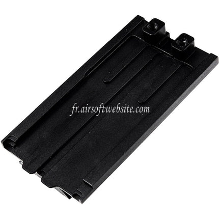 BOMBER AIRSOFT ACRO Style Optical Mount Fits Tokyo Marui G17 Gen5 MOS Series GBB Pistol Black