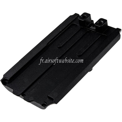 BOMBER AIRSOFT RMR Style Optic Mount Suitable for Tokyo Marui G17 Gen5 MOS Series GBB Pistol Black
