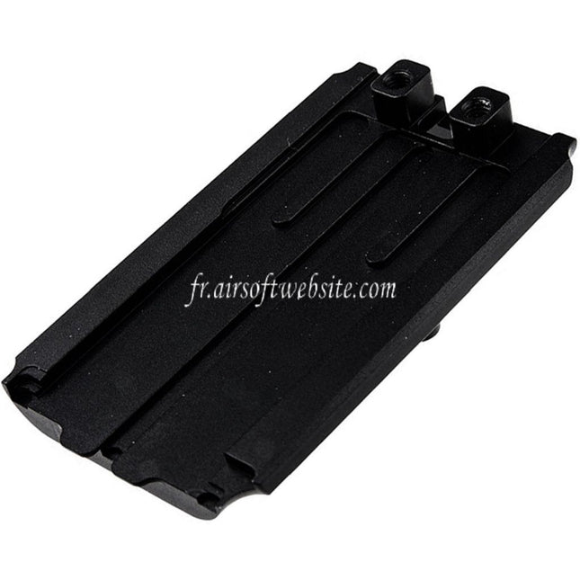 BOMBER AIRSOFT RMR Style Optique Montage Convient pour Tokyo Marui G17 Gen5 MOS Série GBB Pistolet Noir