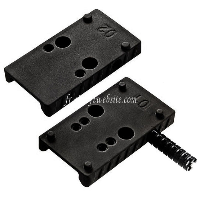 Cybergun Fibre Optique Plaque avec Chargement Poignée Convient pour Cybergun CANiK TP9 Série GBB Pistolet Airsoft