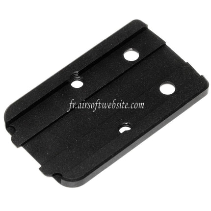 VFC RMR Red Dot Adapter Suitable for VFC Cybergun FNX Series GBB Airsoft Pistol Black