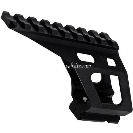Novritsch CNC Aluminum 20mm Top Rail Fits SSP1 SSP2 GBB Airsoft Pistol Series Black