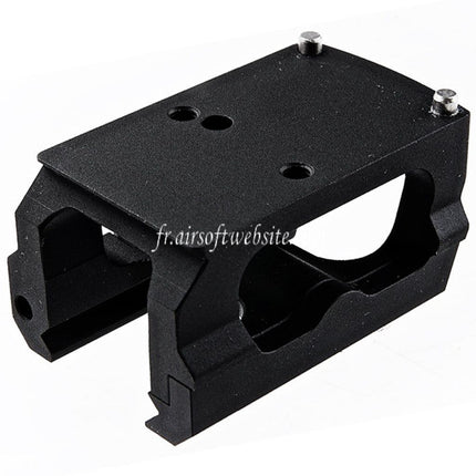 PPT Outdoor L-Style RMR Montage Convient pour Rouge Visée à Point 20mm Picatinny Rail Noir